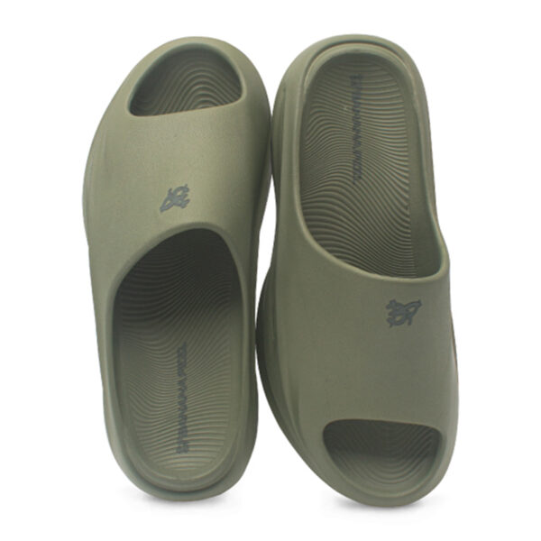 Yama Unisex Slides - Olive Green