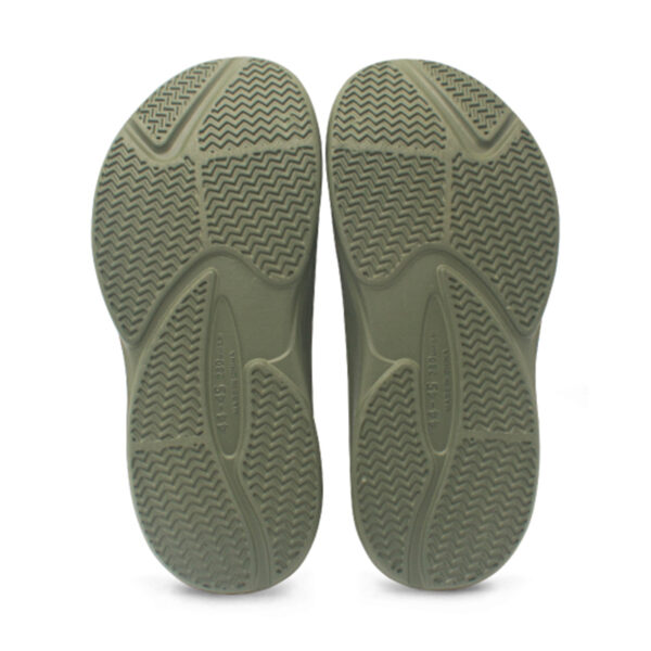 Yama Unisex Slides - Olive Green - Image 3