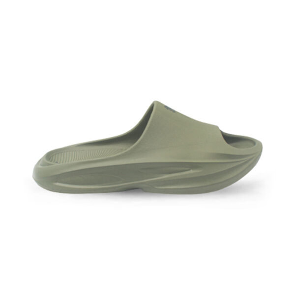 Yama Unisex Slides - Olive Green - Image 4