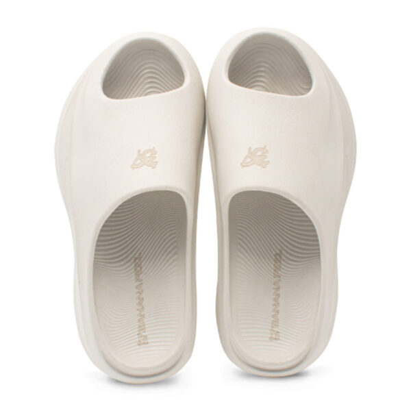 Yama Unisex Slides - Pastel Grey - Image 2