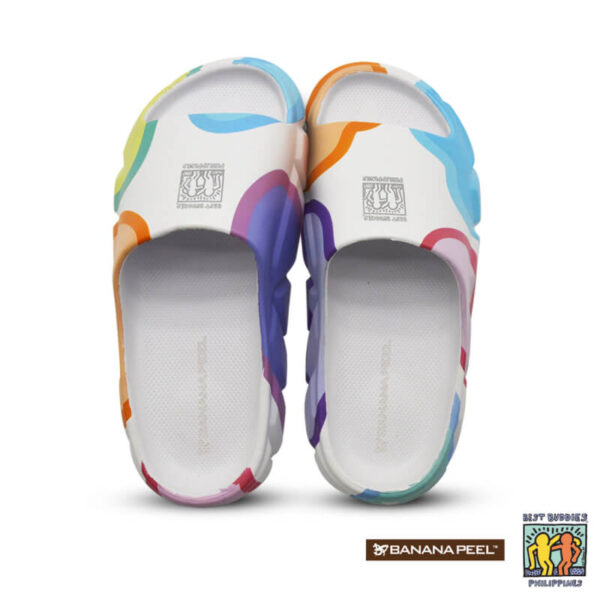 Best Buddies Unisex Slides - Milk White - Image 2