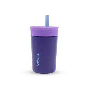 Owala Kids Stainless Steel Tumbler with Straw 12oz - Peacock Palace