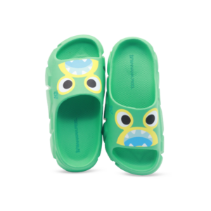 Kai Kids Monster Unisex Slides - Monster Mint