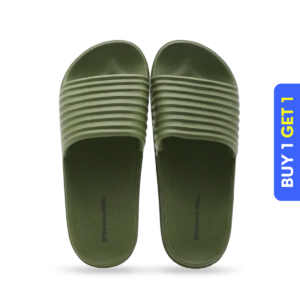 Kizuna Unisex Slides -  Matcha Moss
